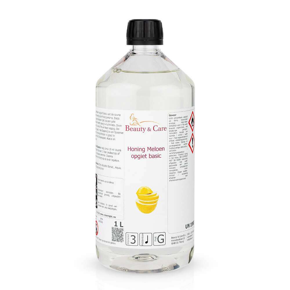 Honing Melon sauna aroma basic 1000 ml zwarte dop