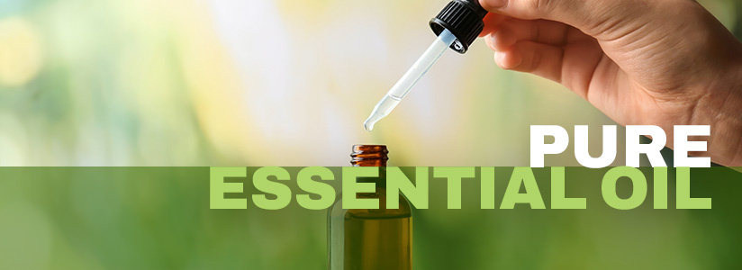 Essential oil drops