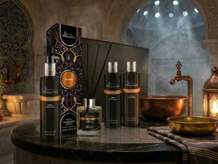 Hamam giftset inside a mysterious hamam