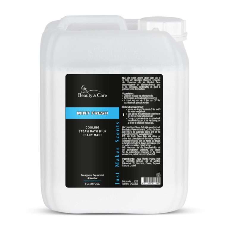 Cooling steam bath milk ready made 5 liter
