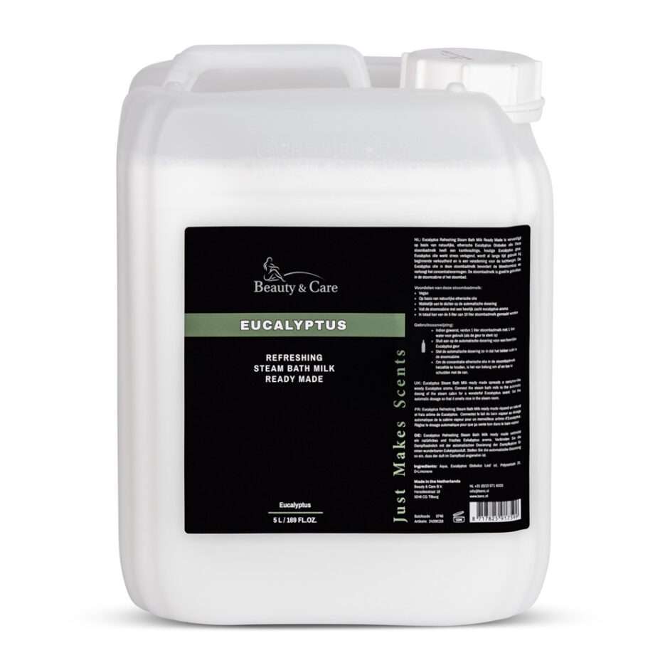 Eucalyptus steam bath milk ready made 5 liter