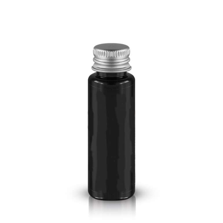 Flesje-zwart-25ml-alu-dop