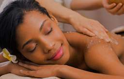 Megamenu body scrub
