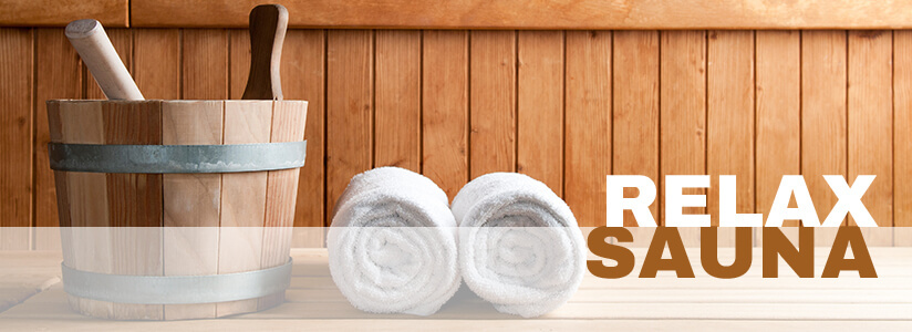 Relax in the sauna