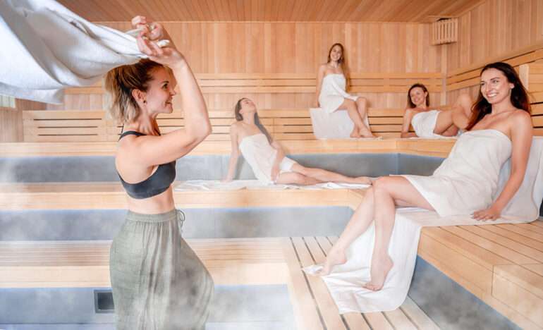 Sauna infusion beauty and care