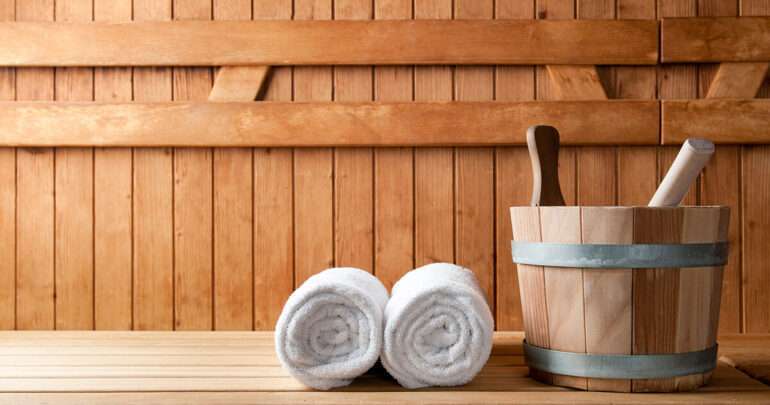 Save money when you are pooring water on the sauna stove