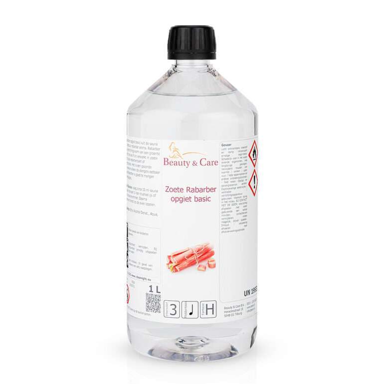 Zoete rabarber sauna aroma basic 1000 ml